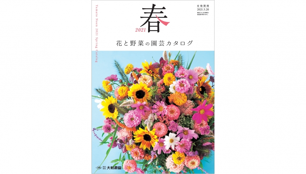 春カタログ21 無料請求受付開始 お知らせ 大和農園
